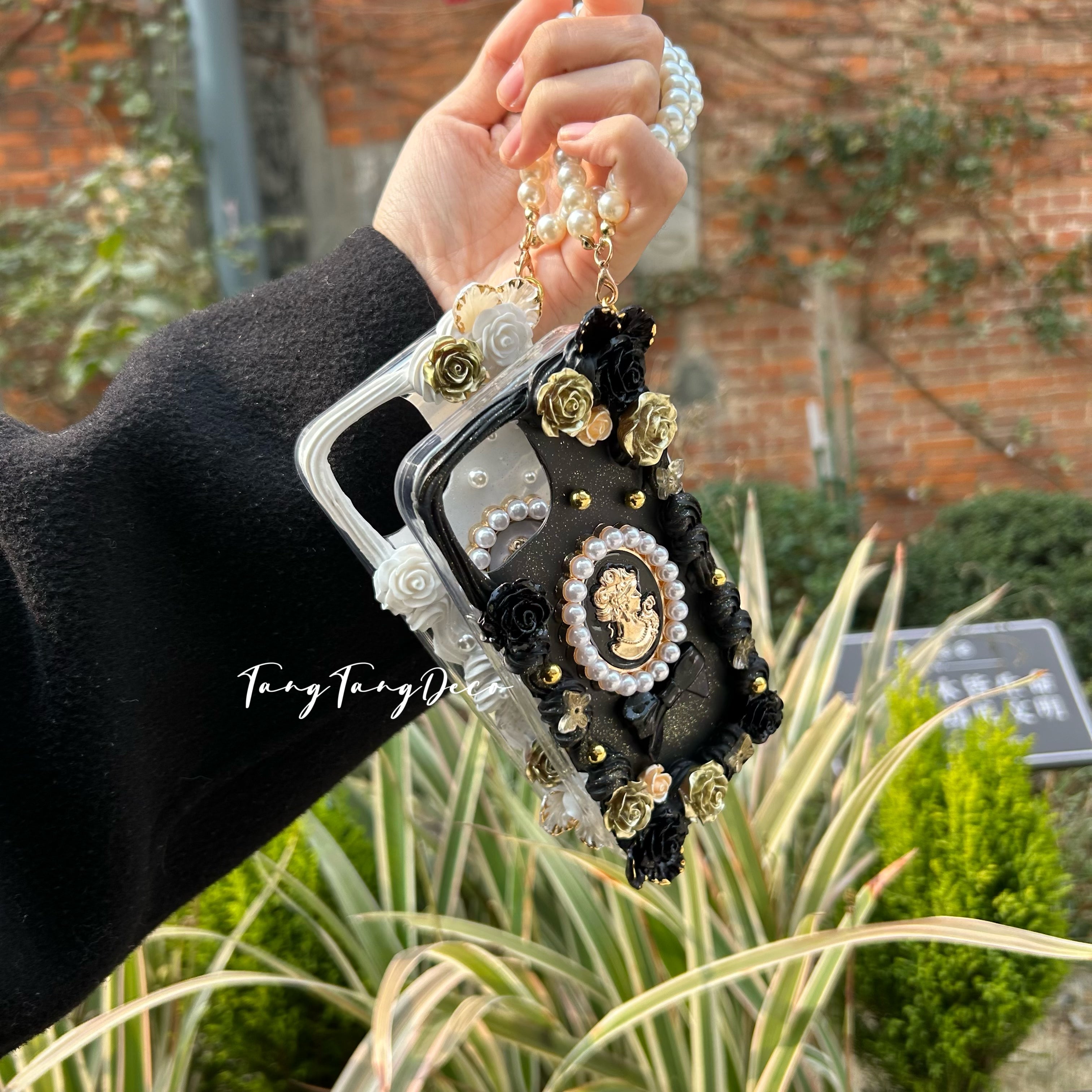 Baroque Decoden Cream Phone Case Iphone Samsung Google Case