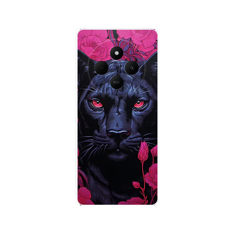 For Xiaomi Redmi 14C Case 14 C Animal Soft TPU Protective Silicone Case for Redmi 14C Back Cover Redmi14C Phone Cases