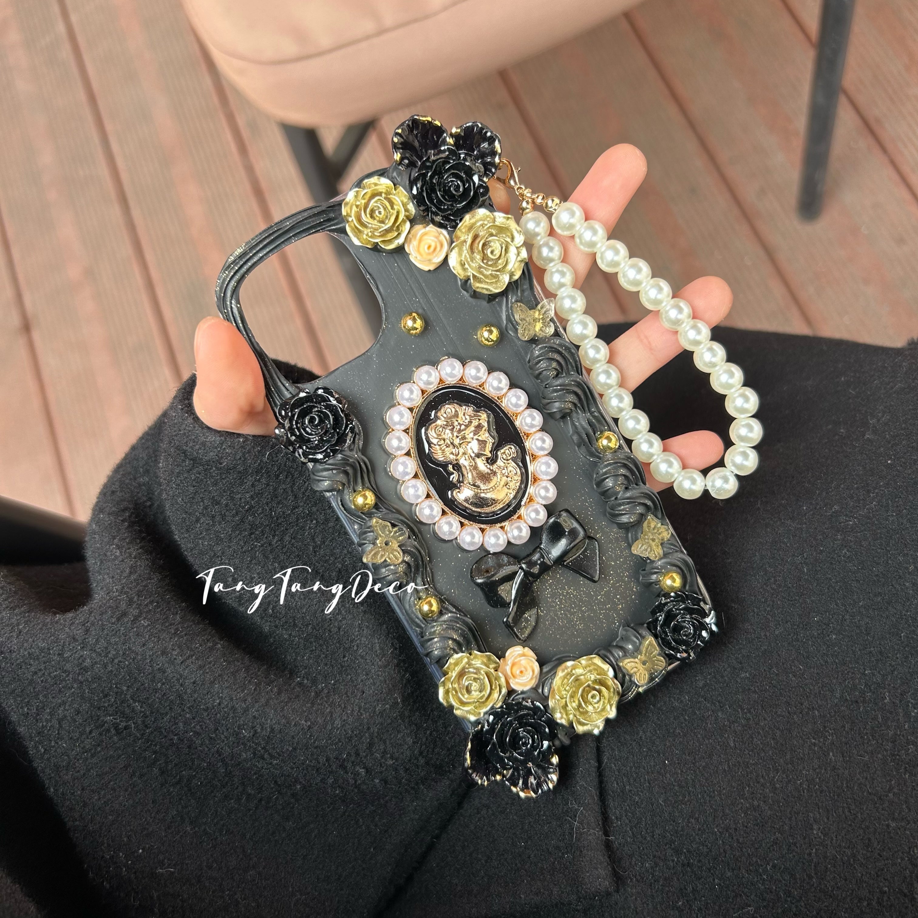 Baroque Decoden Cream Phone Case Iphone Samsung Google Case